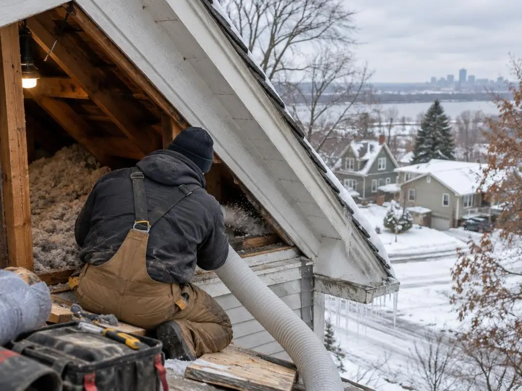 Attic Insulation & Air Sealing in St. Paul, MN