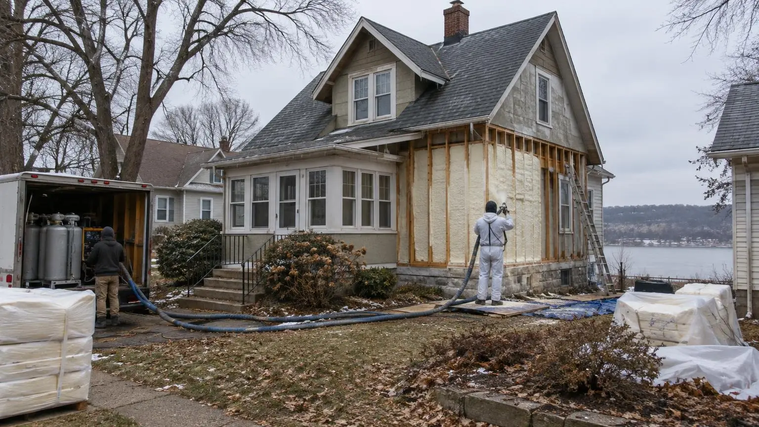 Spray Foam Insulation in St. Paul, MN